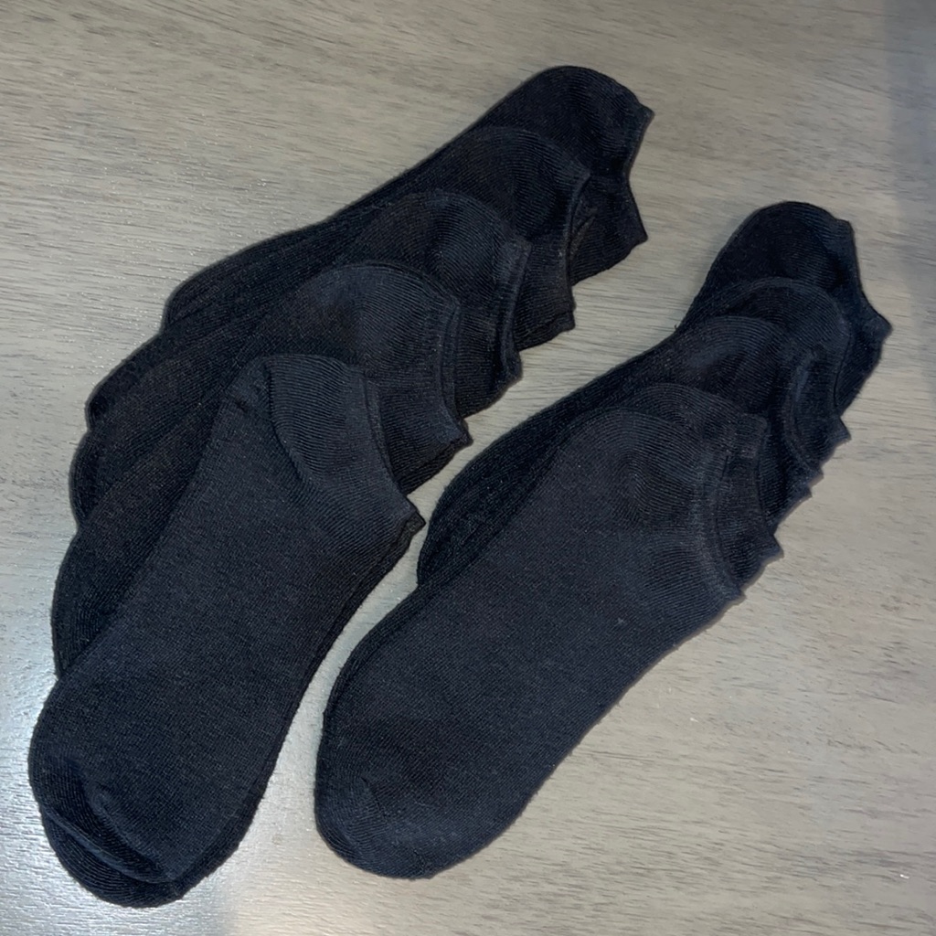 Bundle!!! 10pair Solid Ankle Socks Black